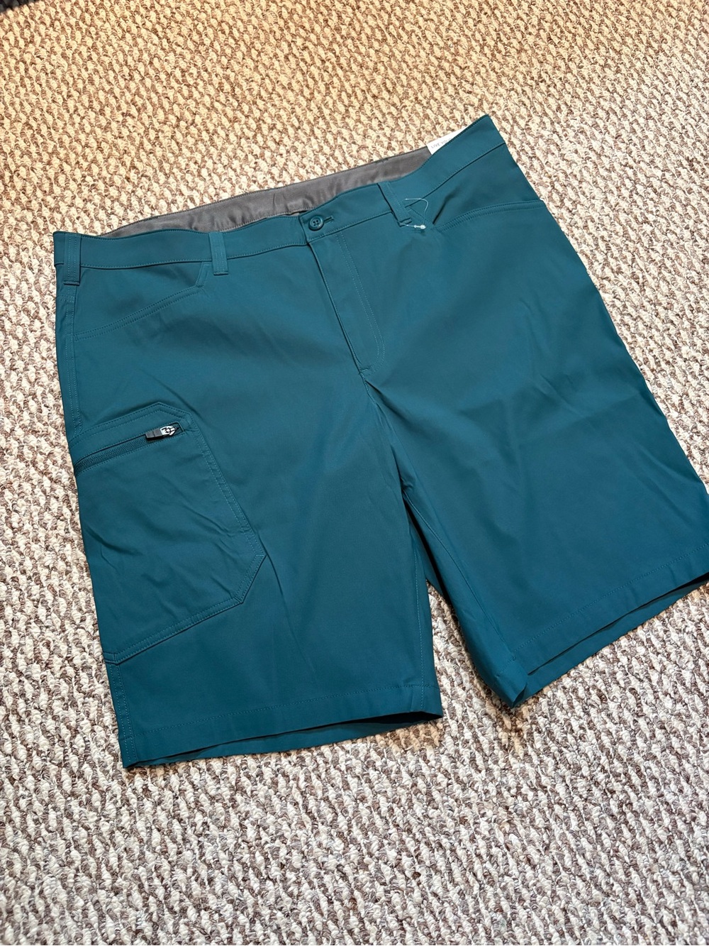 Eddie Bauer Teal Performance Rainer Shorts - New with Tags